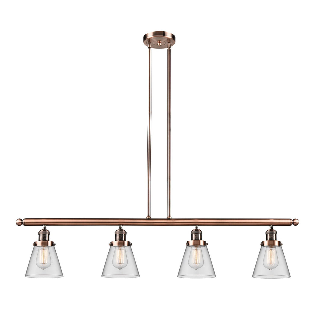 Innovations Franklin Restoration 214-AC-G62 Pendant Light - Antique Copper