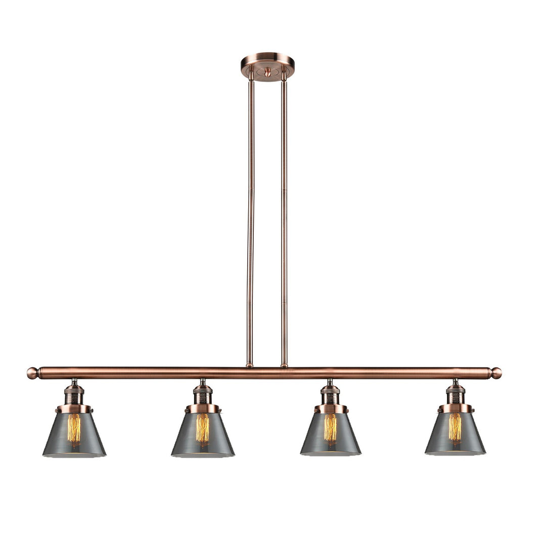 Innovations Franklin Restoration 214-AC-G63 Pendant Light - Antique Copper