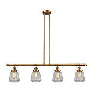 Innovations Franklin Restoration 214-BB-G142 Pendant Light - Brushed Brass