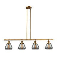 Innovations Franklin Restoration 214-BB-G173 Pendant Light - Brushed Brass