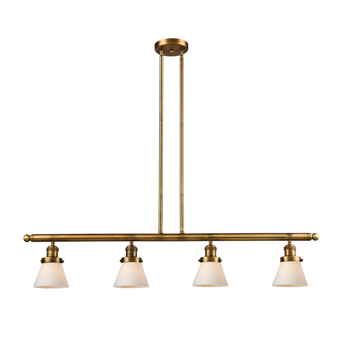 Innovations Franklin Restoration 214-BB-G61 Pendant Light - Brushed Brass
