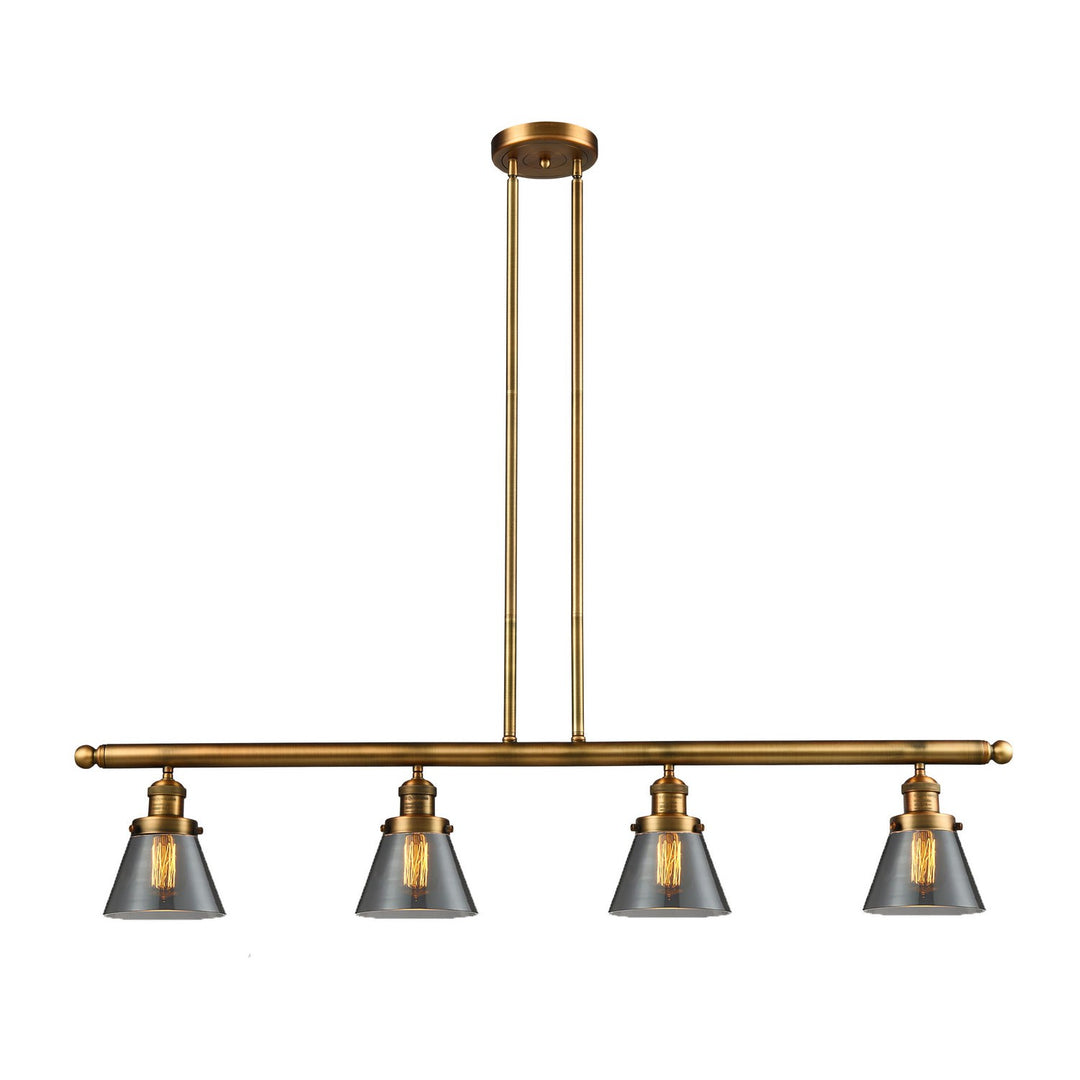 Innovations Franklin Restoration 214-BB-G63 Pendant Light - Brushed Brass