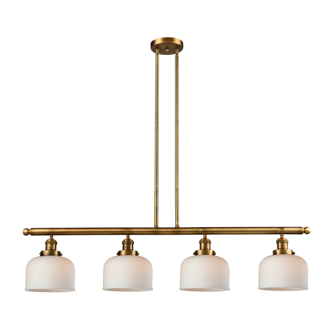 Innovations Franklin Restoration 214-BB-G71 Pendant Light - Brushed Brass