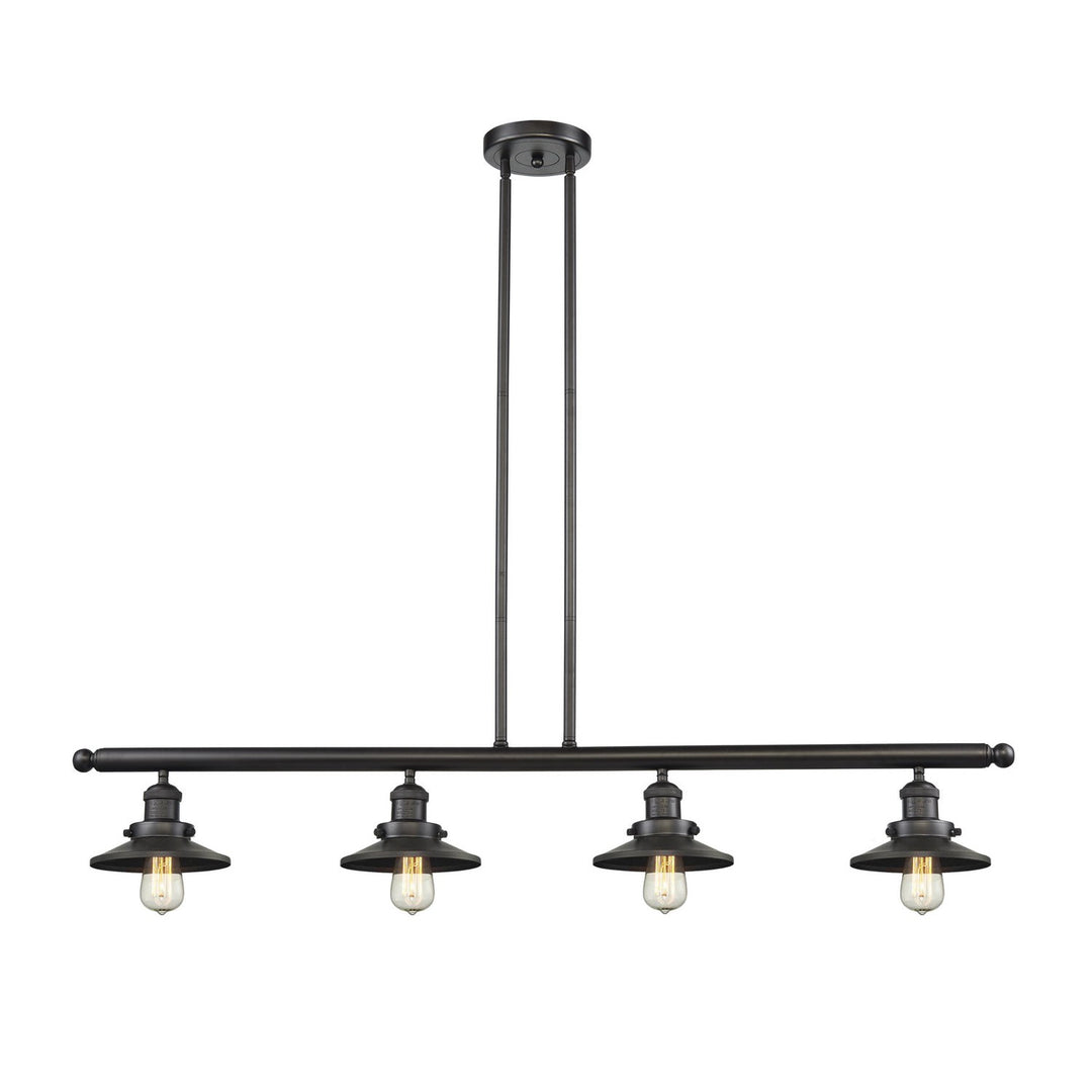 Innovations Franklin Restoration 214-OB-M5 Pendant Light - Oil Rubbed Bronze
