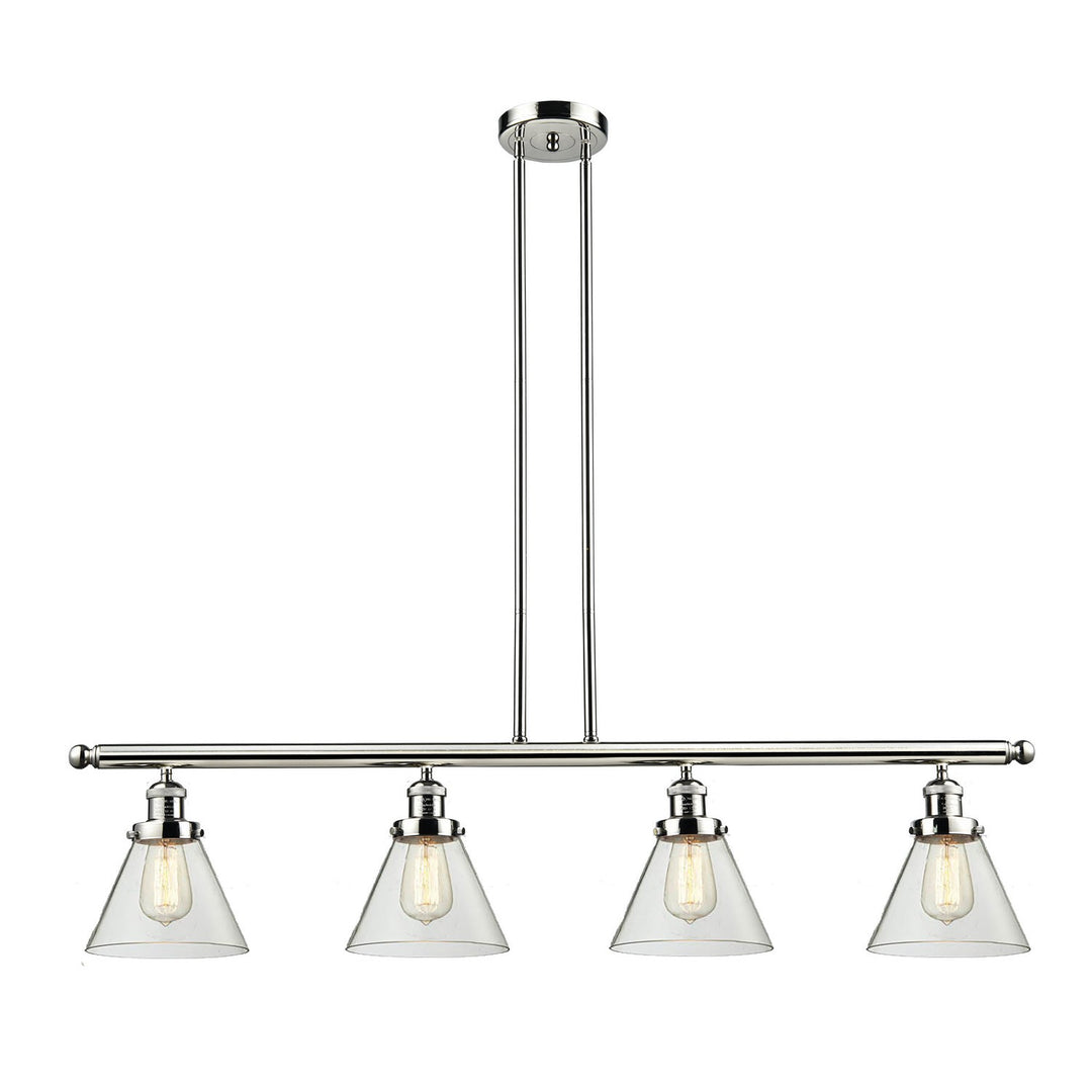 Innovations Franklin Restoration 214-PN-G42 Pendant Light - Polished Nickel