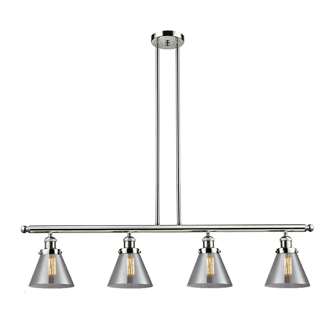 Innovations Franklin Restoration 214-PN-G43 Pendant Light - Polished Nickel