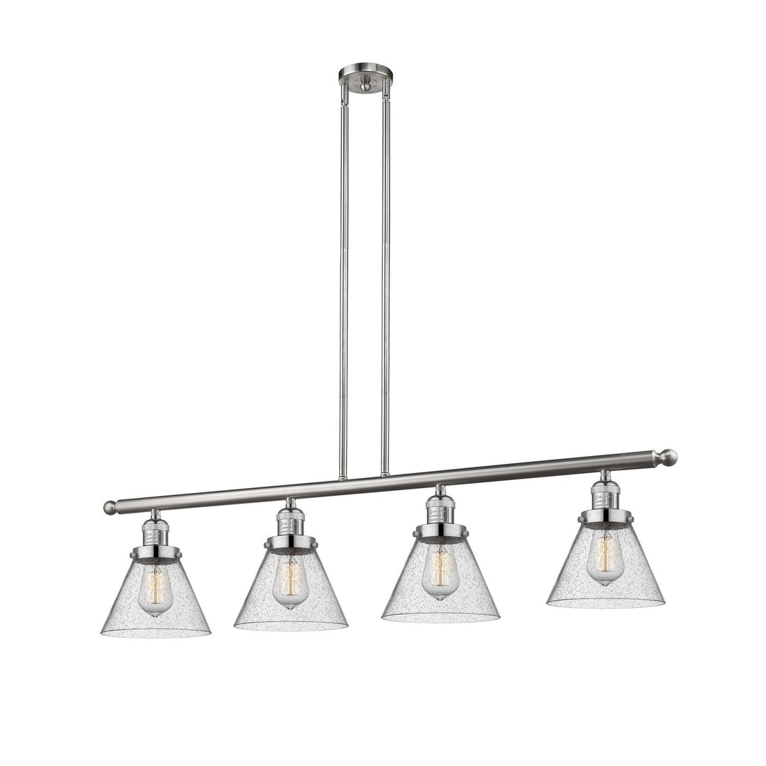Innovations Franklin Restoration 214-SN-G44 Pendant Light - Brushed Satin Nickel