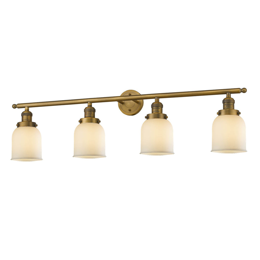 Innovations Franklin Restoration 215-BB-G51 Bath Vanity Light 42 in. wide - Brushed Brass