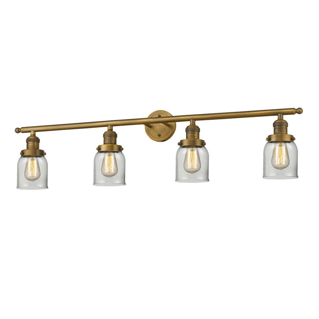 Innovations Franklin Restoration 215-BB-G52 Bath Vanity Light 42 in. wide - Brushed Brass