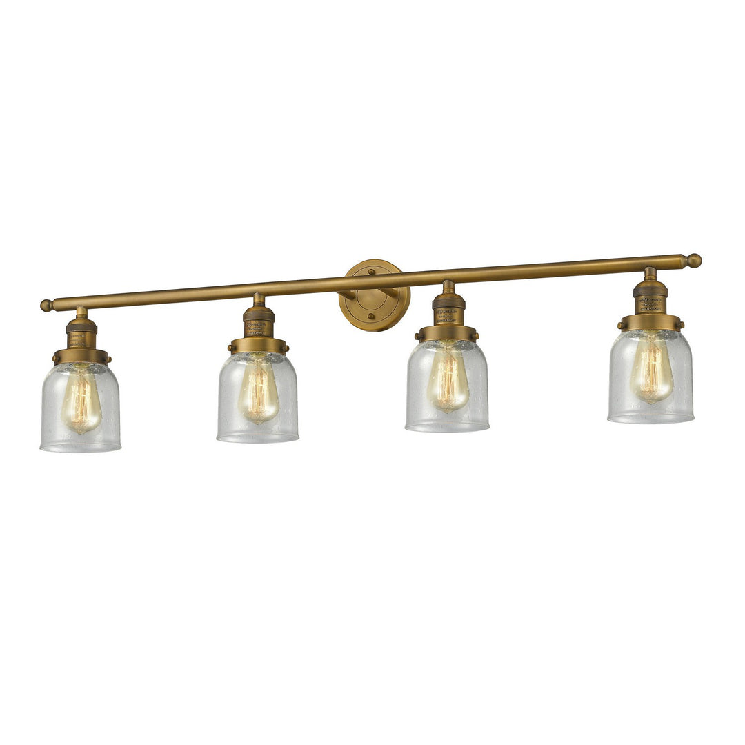 Innovations Franklin Restoration 215-BB-G54 Bath Vanity Light 42 in. wide - Brushed Brass