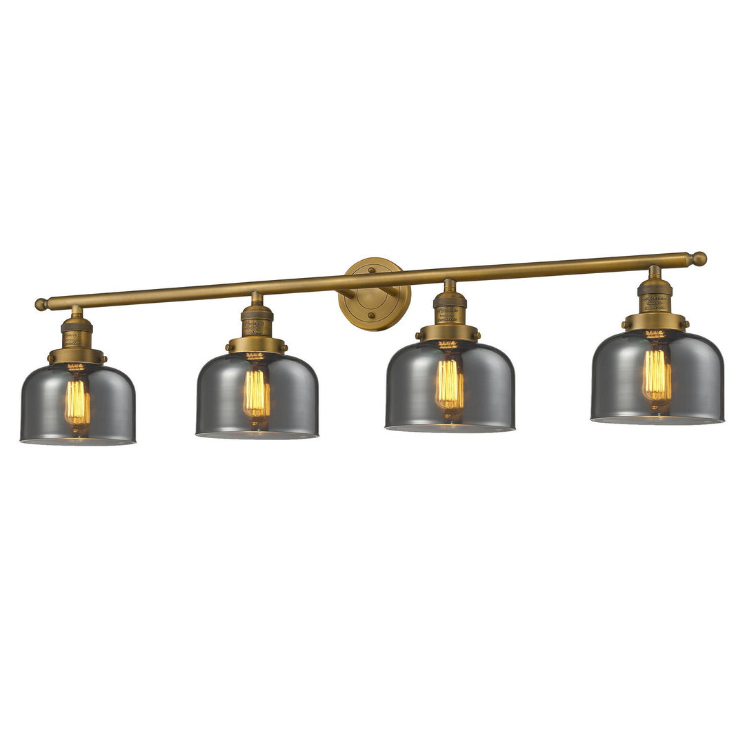 Innovations Franklin Restoration 215-BB-G73 Bath Vanity Light 44 in. wide - Brushed Brass