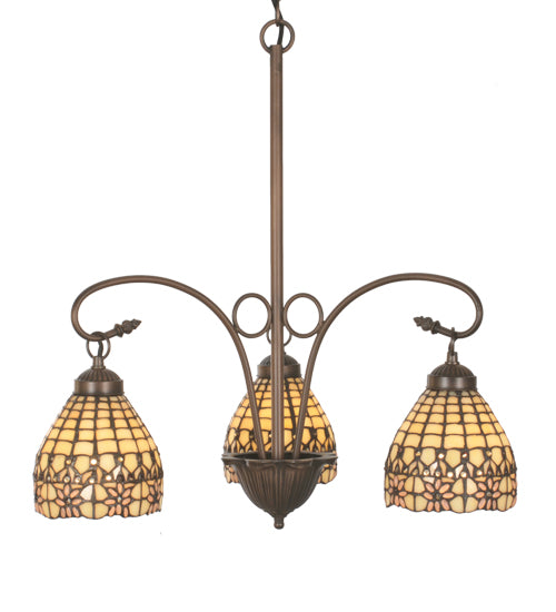 Meyda Tiffany Victorian Flourish 81866 Chandelier Light - Mahogany Bronze Mahogany Bronze