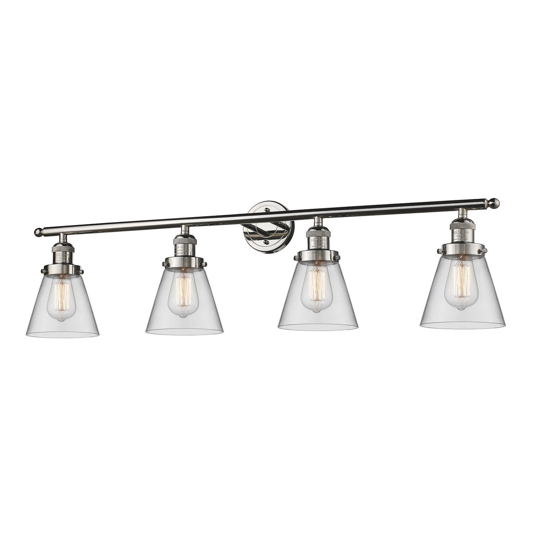 Innovations Franklin Restoration 215-PC-G62 Bath Vanity Light 43 in. wide - Polished Chrome