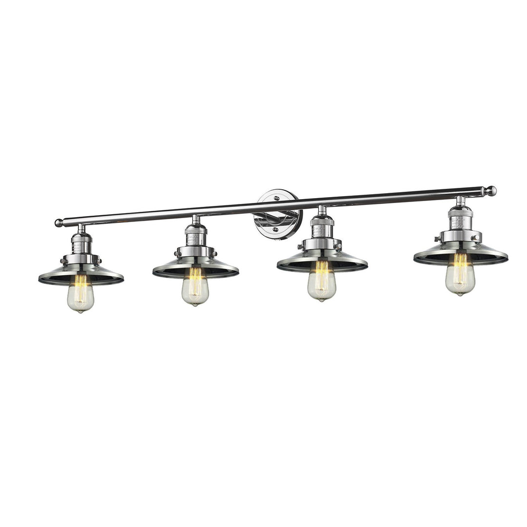 Innovations Franklin Restoration 215-PC-M7 Bath Vanity Light 44 in. wide - Polished Chrome