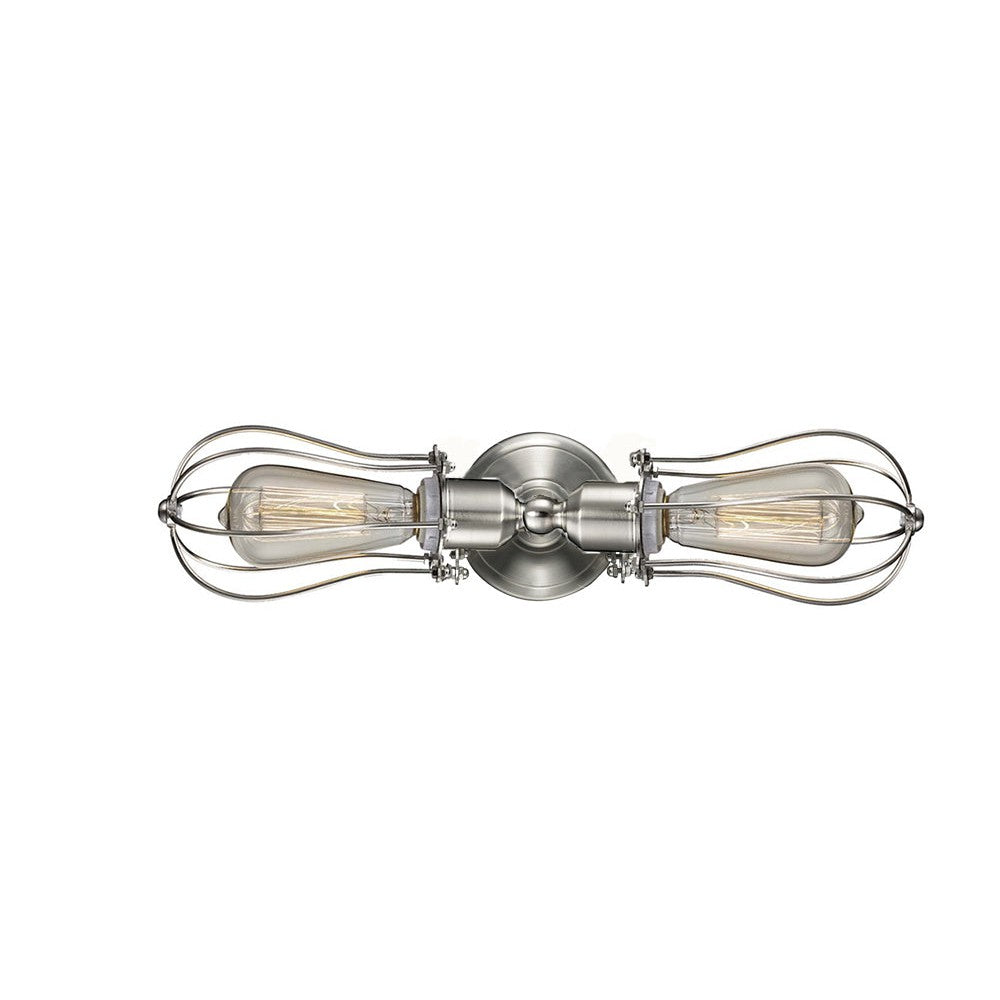 Innovations Muselet 224-SN Bath Vanity Light 18 in. wide - Satin Brushed Nickel