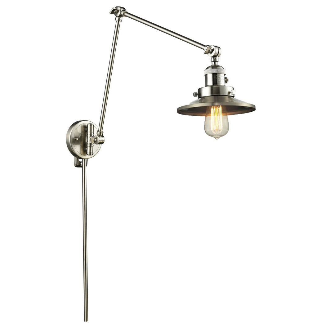 Innovations Lighting 238-SN-M2  Franklin Restoration Lamp Brushed Satin Nickel