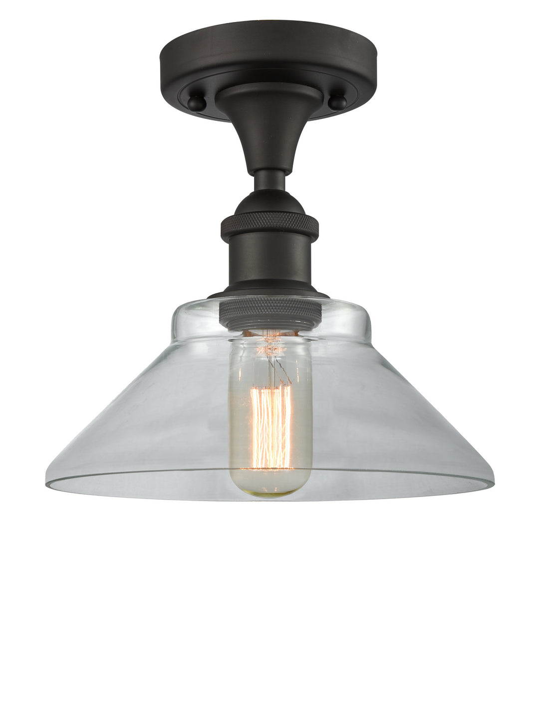 Innovations Ballston 516-1C-OB-G132 Ceiling Light - Oil Rubbed Bronze