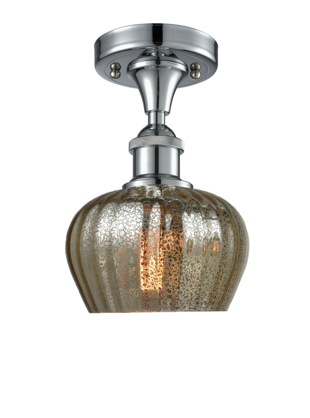 Innovations Ballston 516-1C-PC-G96 Ceiling Light - Polished Chrome