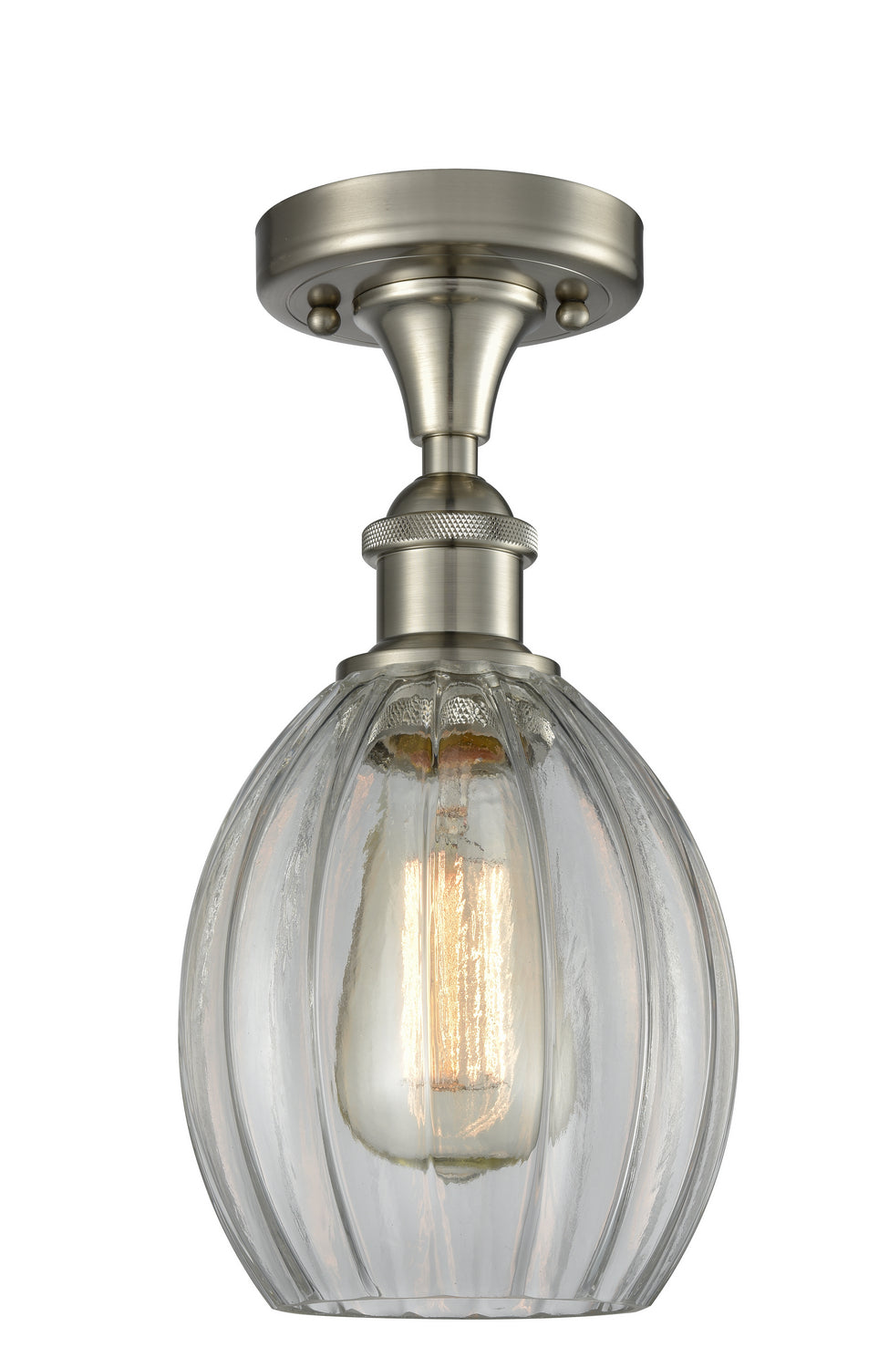 Innovations Ballston 516-1C-SN-G82 Ceiling Light - Brushed Satin Nickel