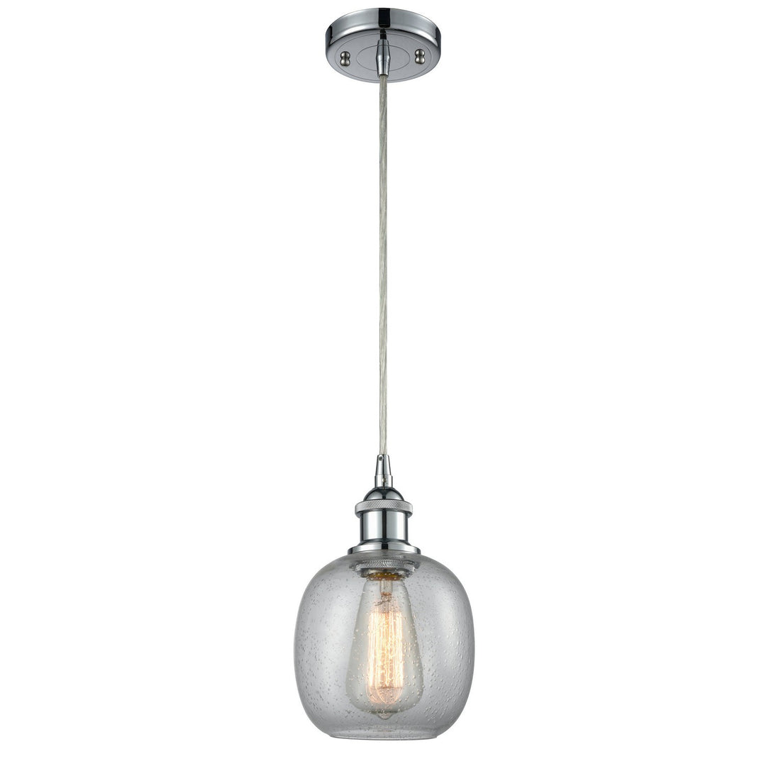 Innovations Ballston 516-1P-PC-G104 Pendant Light - Polished Chrome