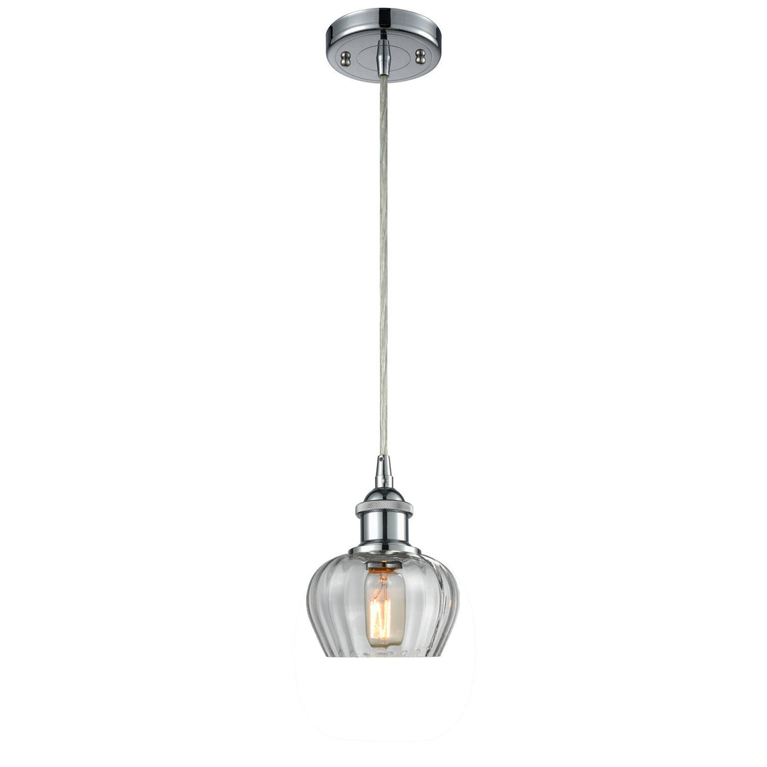 Innovations Ballston 516-1P-PC-G92 Pendant Light - Polished Chrome
