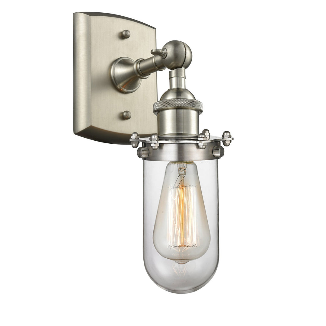 Innovations Kingsbury 516-1W-SN-232CL Wall Light - Brushed Satin Nickel