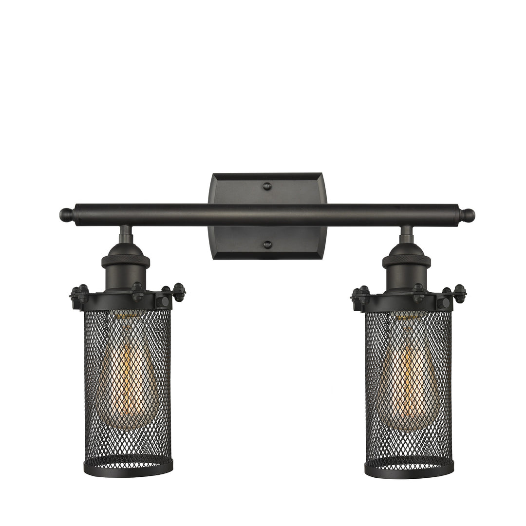 Innovations Austere 516-2W-OB-220 Bath Vanity Light 16 in. wide - Oil Rubbed Bronze