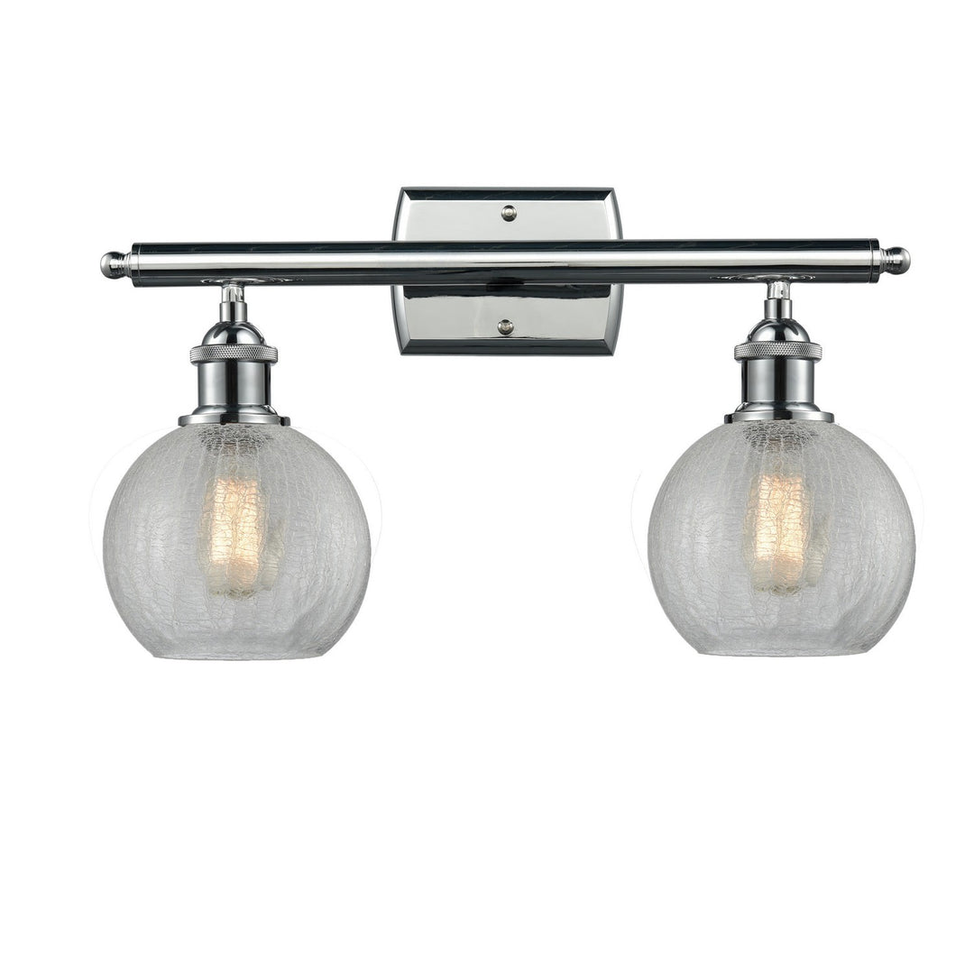 Innovations Ballston 516-2W-PC-G125 Bath Vanity Light 16 in. wide - Polished Chrome