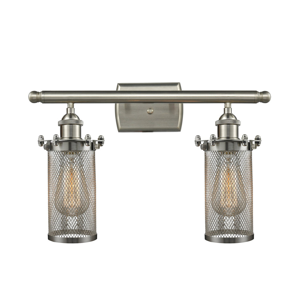 Innovations Austere 516-2W-SN-220 Bath Vanity Light 16 in. wide - Brushed Satin Nickel