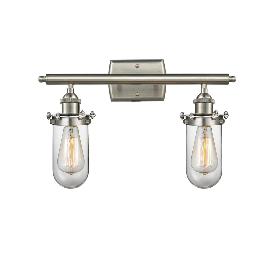 Innovations Kingsbury 516-2W-SN-232CL Bath Vanity Light 16 in. wide - Brushed Satin Nickel