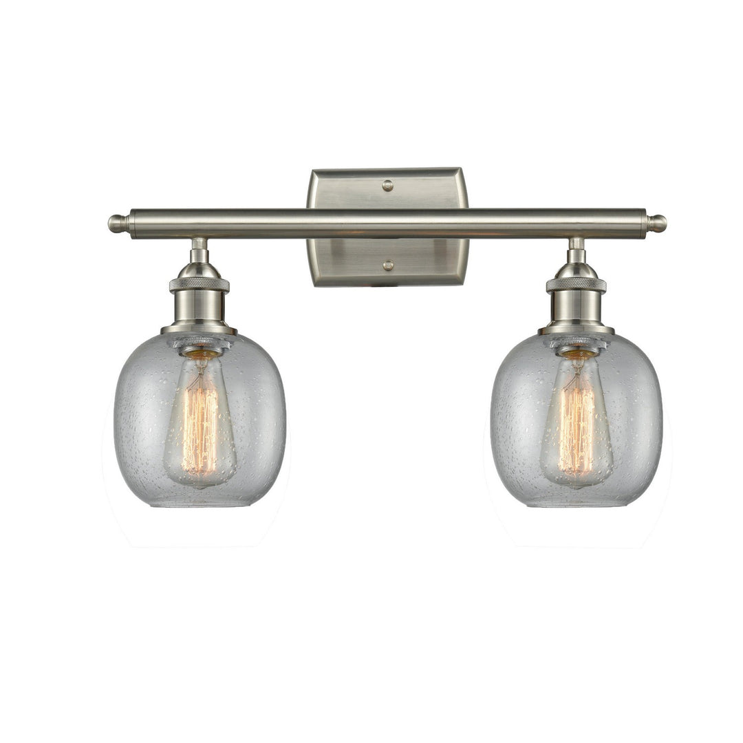 Innovations Ballston 516-2W-SN-G104 Bath Vanity Light 16 in. wide - Brushed Satin Nickel