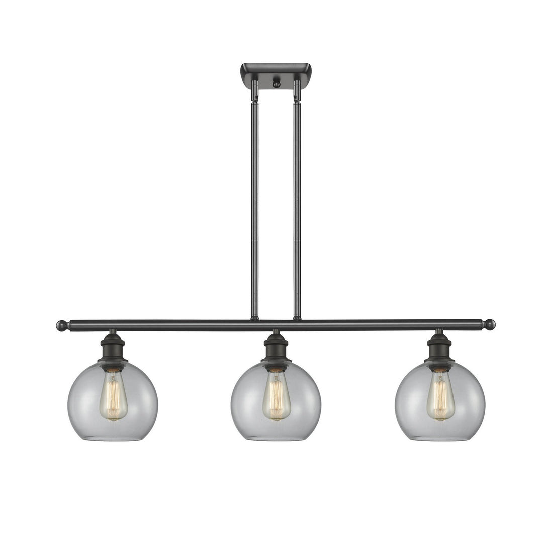Innovations Ballston 516-3I-OB-G122 Pendant Light - Oil Rubbed Bronze
