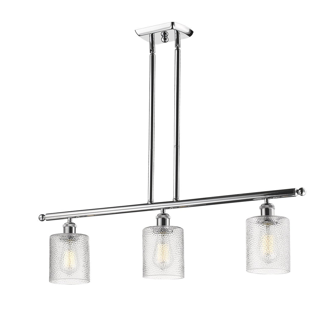 Innovations Ballston 516-3I-PC-G112 Pendant Light - Polished Chrome