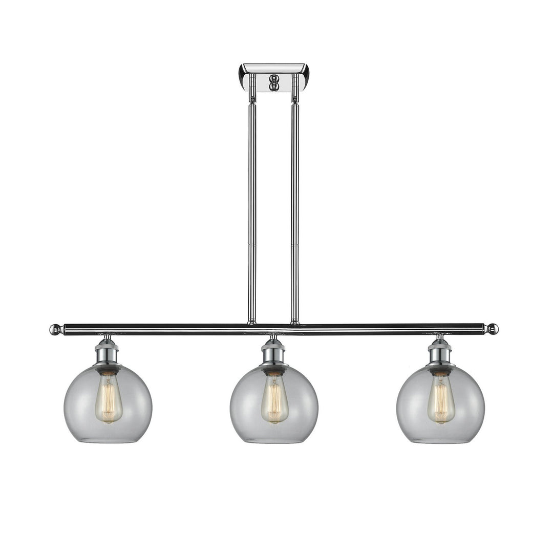 Innovations Ballston 516-3I-PC-G122 Pendant Light - Polished Chrome