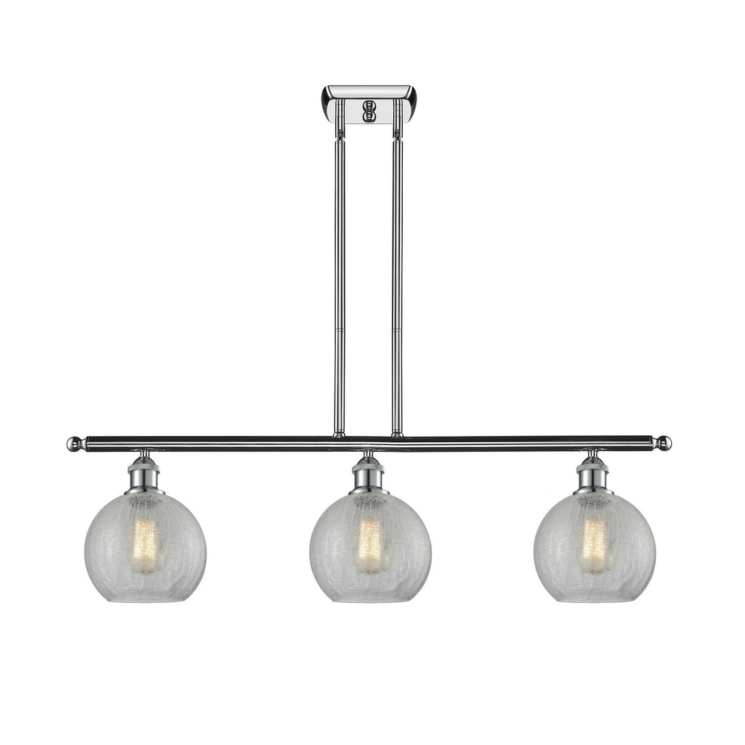 Innovations Ballston 516-3I-PC-G125 Pendant Light - Polished Chrome