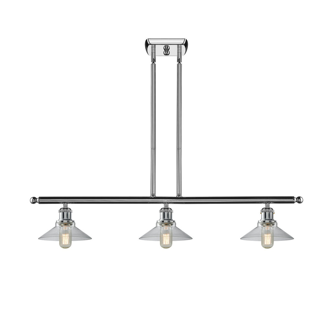 Innovations Ballston 516-3I-PC-G132 Pendant Light - Polished Chrome