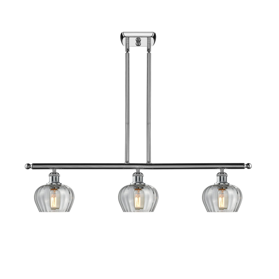 Innovations Ballston 516-3I-PC-G92 Pendant Light - Polished Chrome