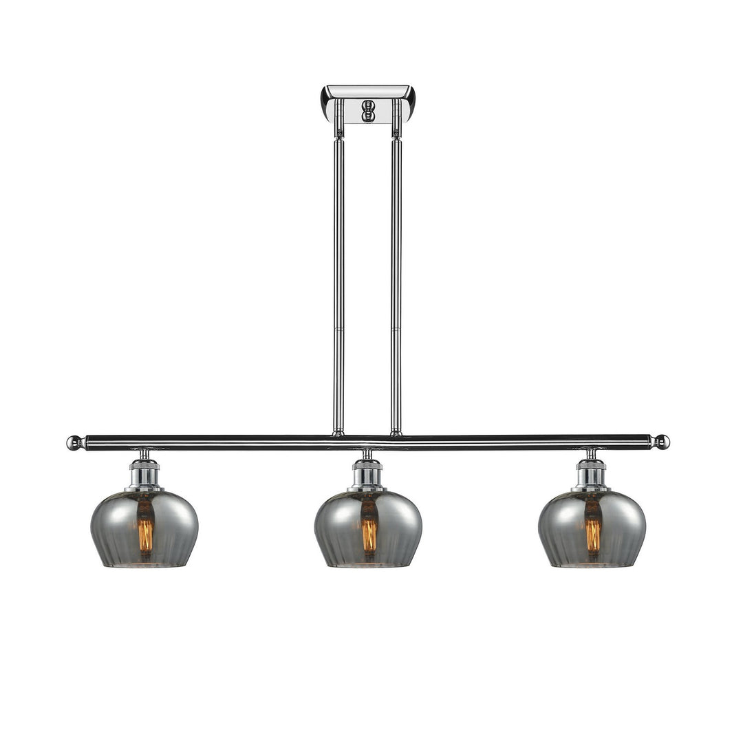 Innovations Ballston 516-3I-PC-G93 Pendant Light - Polished Chrome