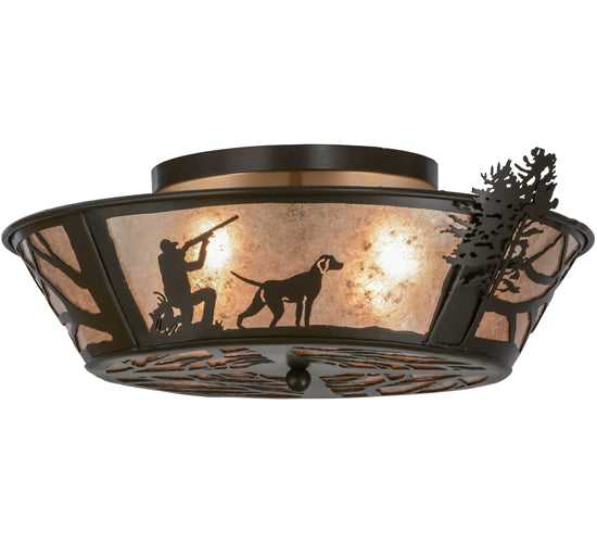 Meyda Tiffany Quail Hunter 81915 Ceiling Light - Timeless Bronze