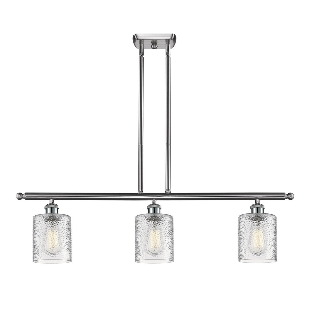 Innovations Ballston 516-3I-SN-G112 Pendant Light - Brushed Satin Nickel
