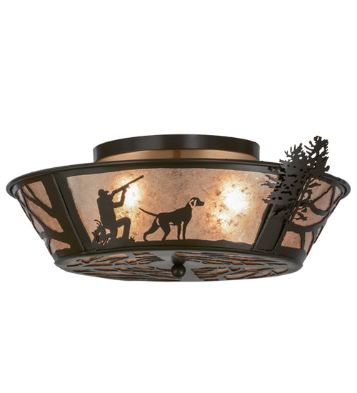 Meyda Tiffany Quail Hunter 81915 Ceiling Light - Timeless Bronze