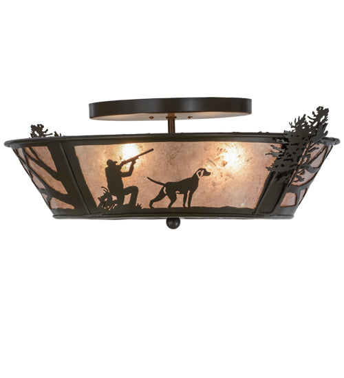 Meyda Tiffany Quail Hunter 81915 Ceiling Light - Timeless Bronze