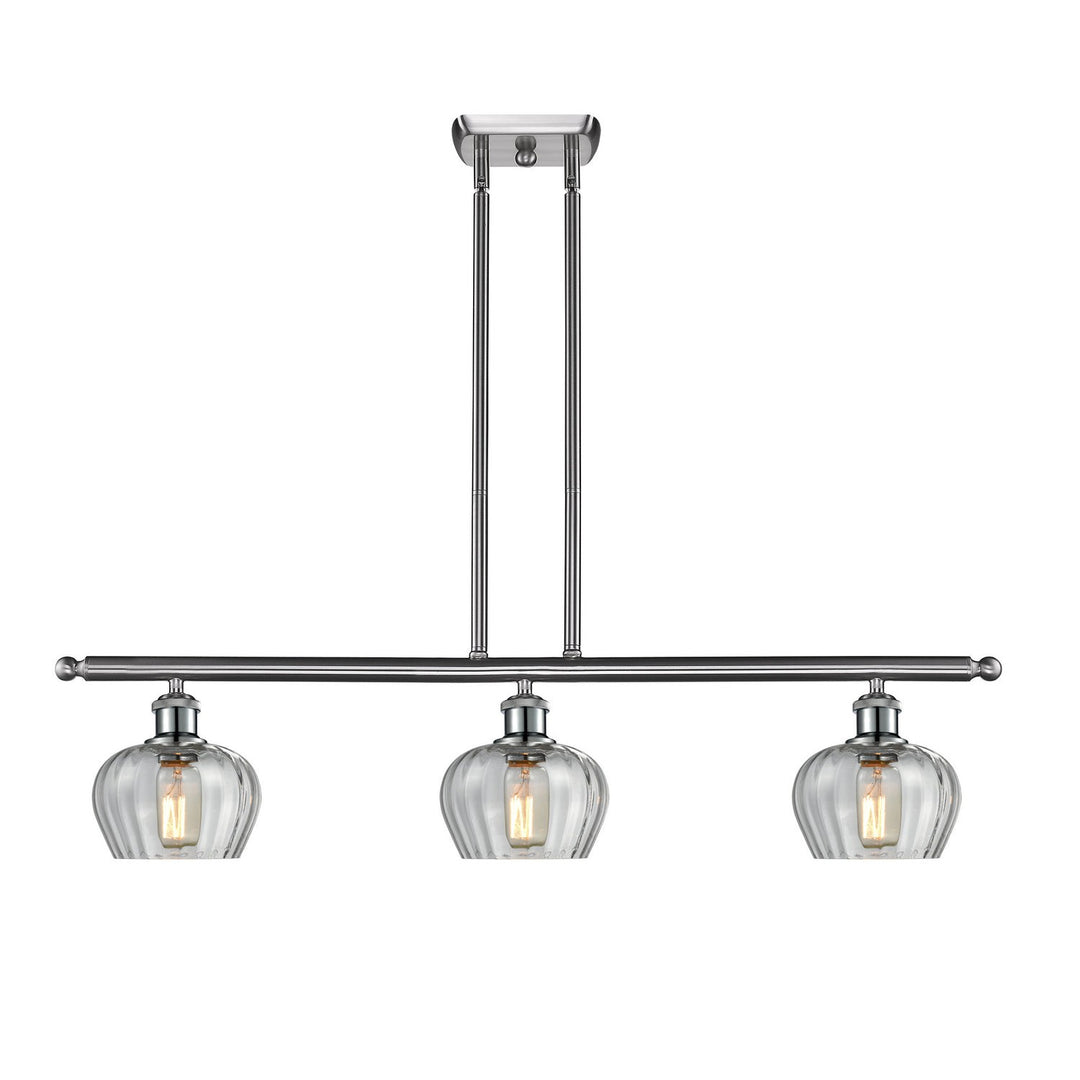Innovations Ballston 516-3I-SN-G92 Pendant Light - Brushed Satin Nickel