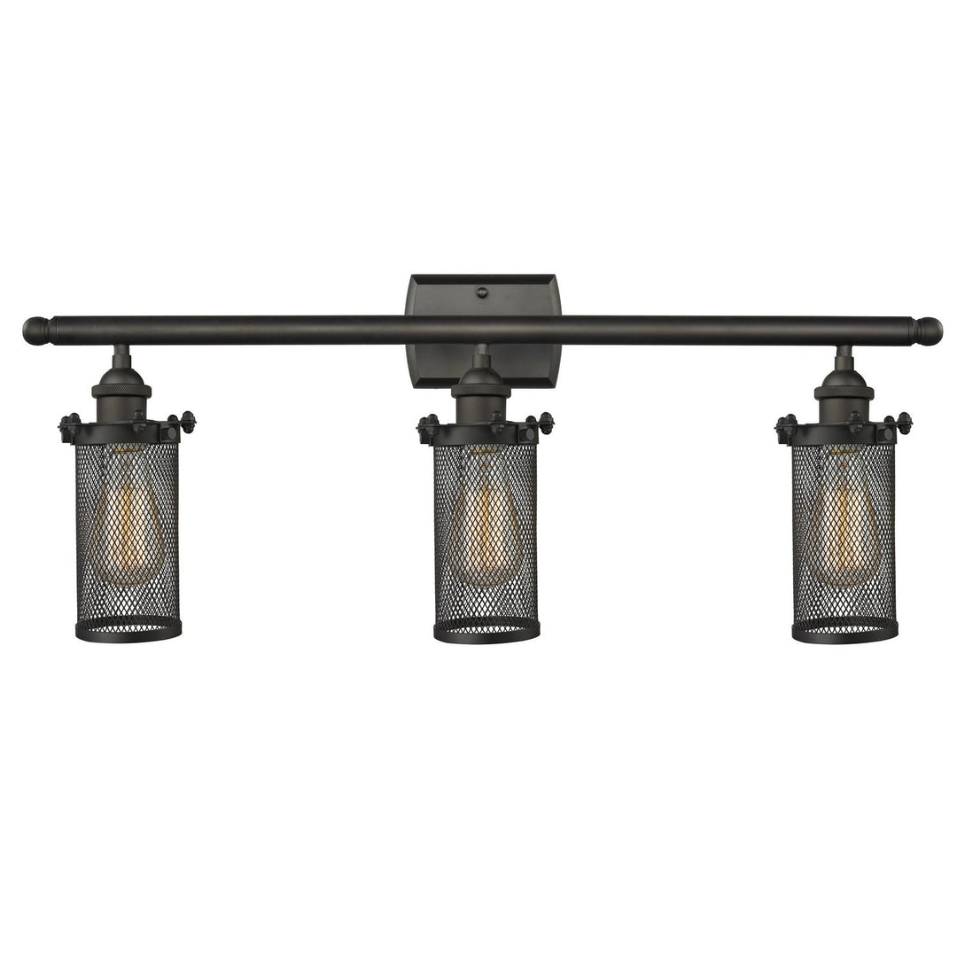 Innovations Austere 516-3W-OB-220 Bath Vanity Light 26 in. wide - Oil Rubbed Bronze