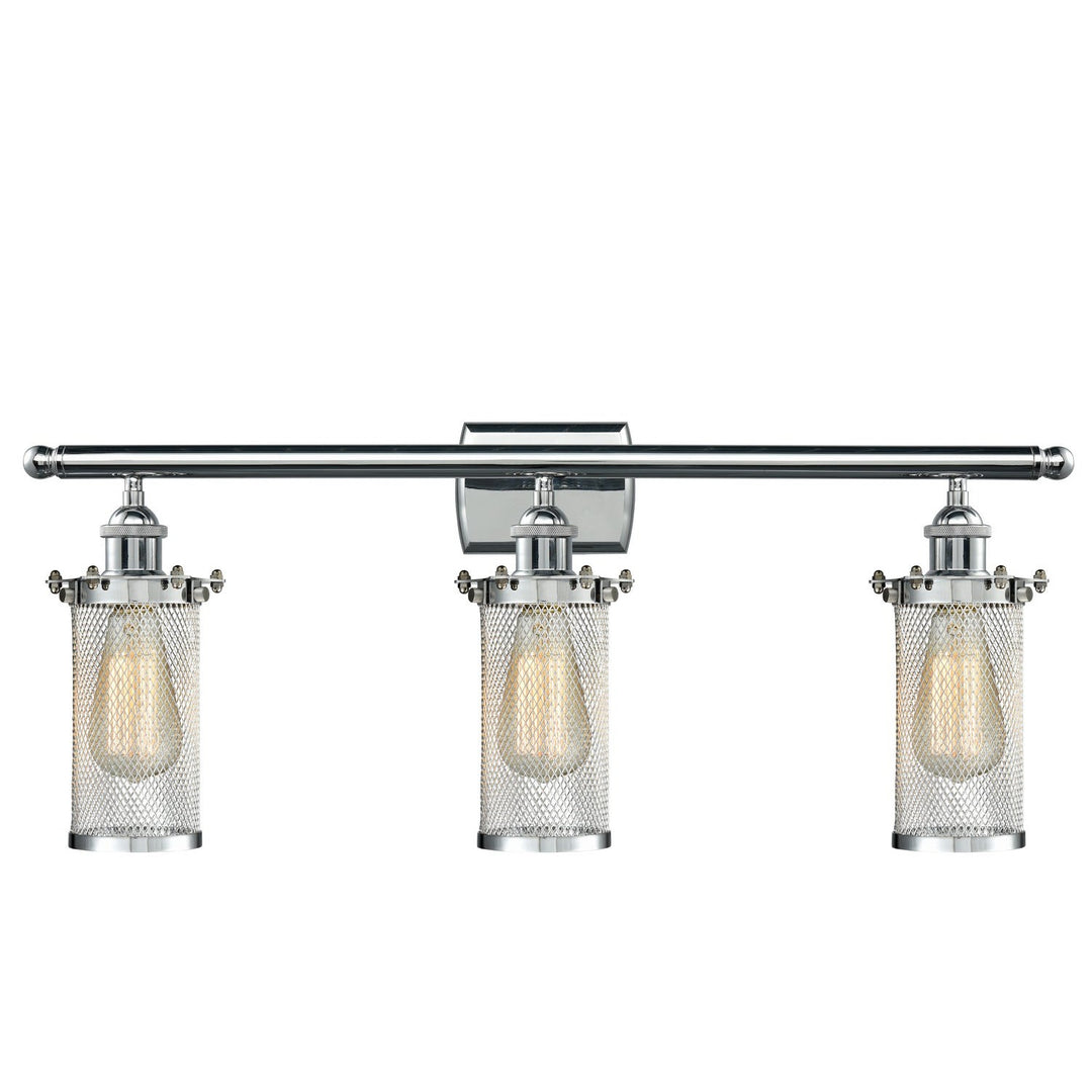 Innovations Austere 516-3W-PC-220 Bath Vanity Light 26 in. wide - Polished Chrome