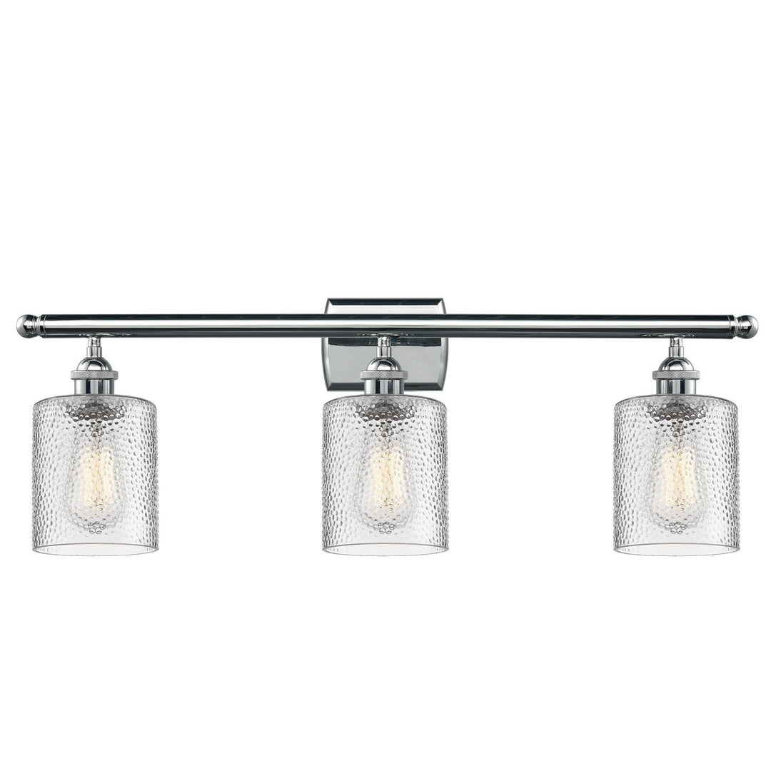 Innovations Ballston 516-3W-PC-G112 Bath Vanity Light 26 in. wide - Polished Chrome