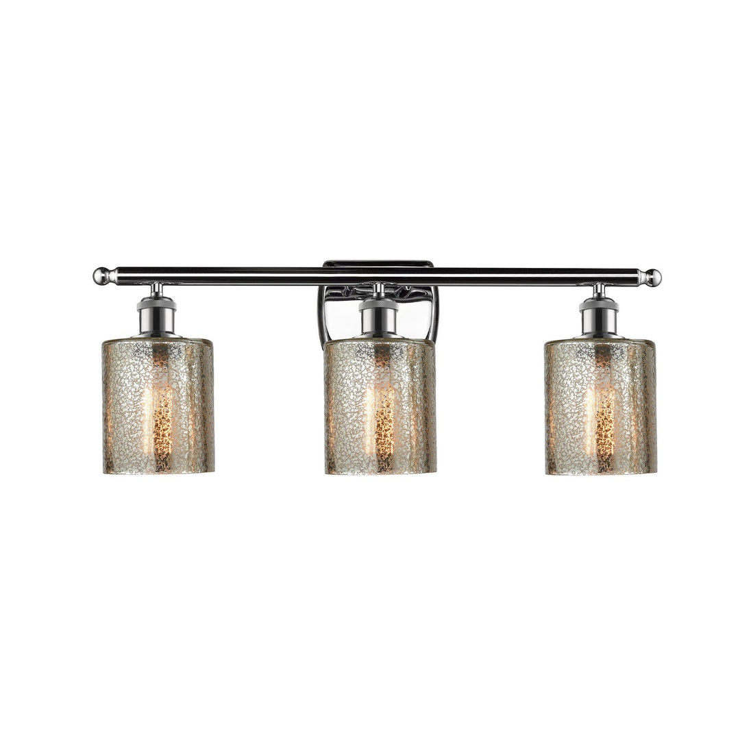 Innovations Ballston 516-3W-PC-G116 Bath Vanity Light 26 in. wide - Polished Chrome