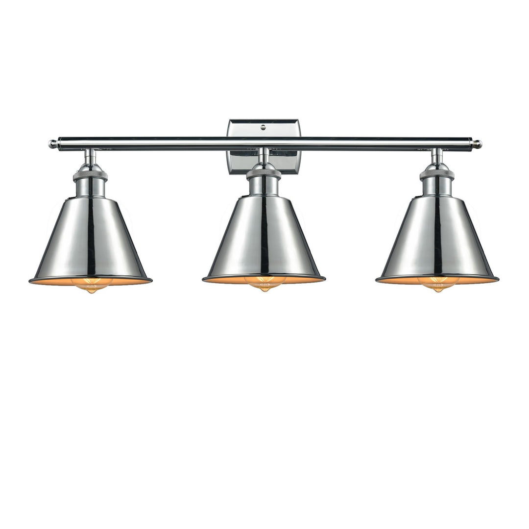 Innovations Ballston 516-3W-PC-M8 Bath Vanity Light 26 in. wide - Polished Chrome