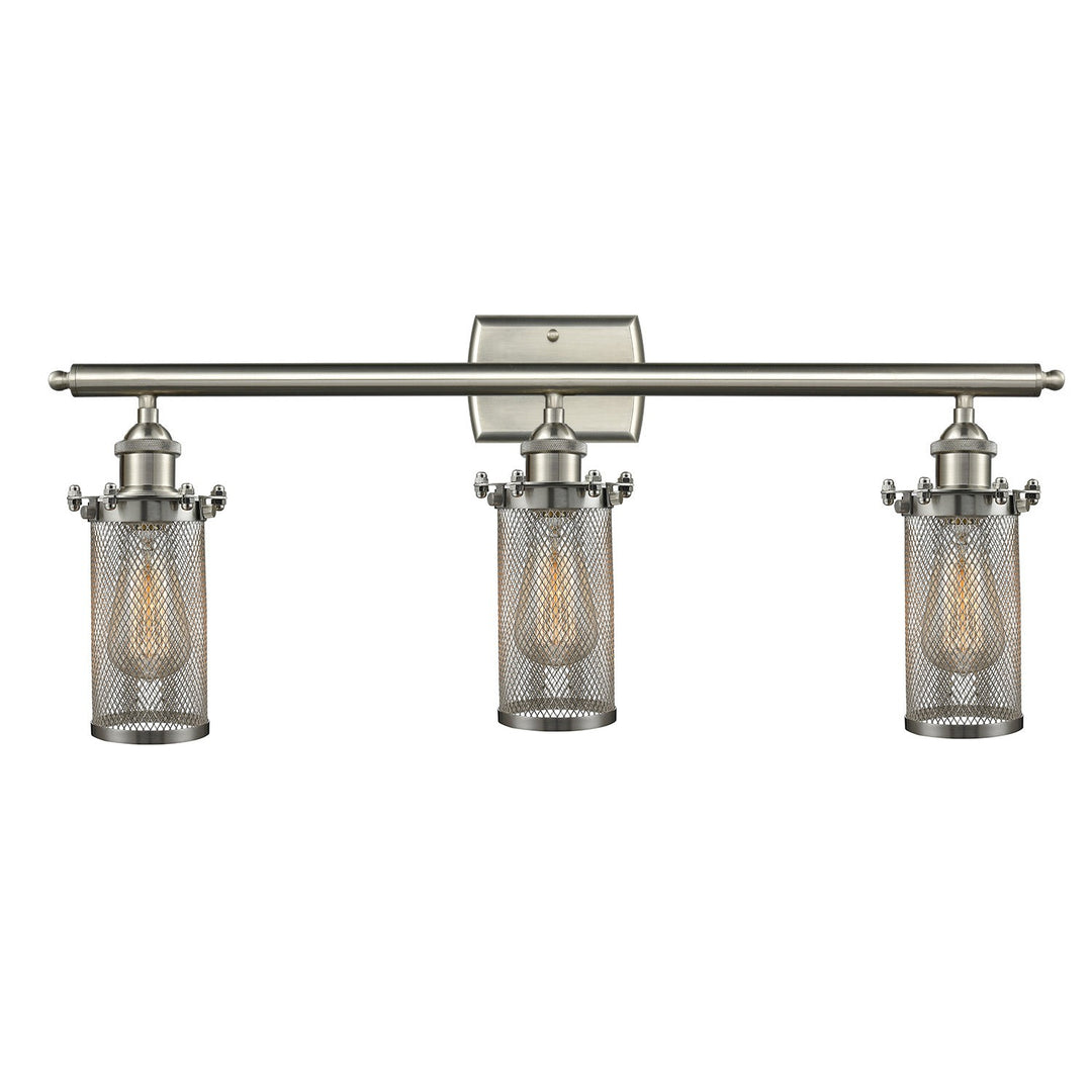 Innovations Austere 516-3W-SN-220 Bath Vanity Light 26 in. wide - Brushed Satin Nickel