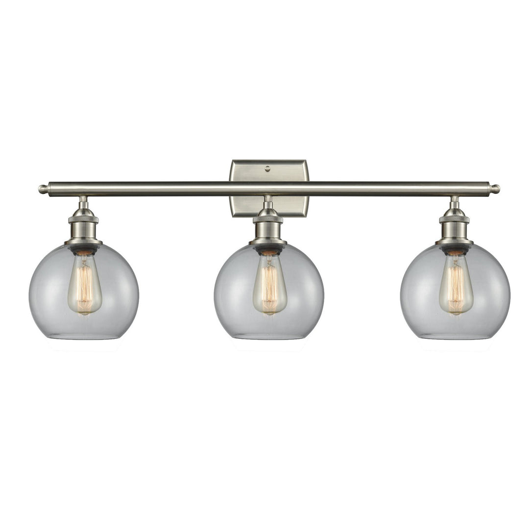 Innovations Ballston 516-3W-SN-G122 Bath Vanity Light 26 in. wide - Brushed Satin Nickel